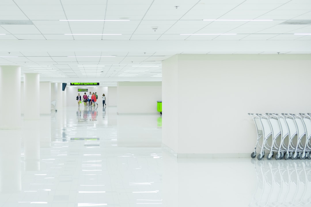 Modern hospital hallway representing healthcare investment opportunities in Thailand. Photo by Unsplash