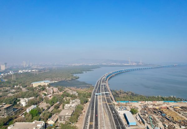 Mumbai Trans Harbour Link (Atal Setu) - India's longest sea bridge representing major infrastructure investment projects. Photo by Unsplash